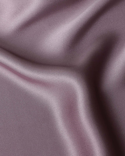Dusty Mauve Pure Silk Satin Fabric 110cm | Chinese Silk Satin