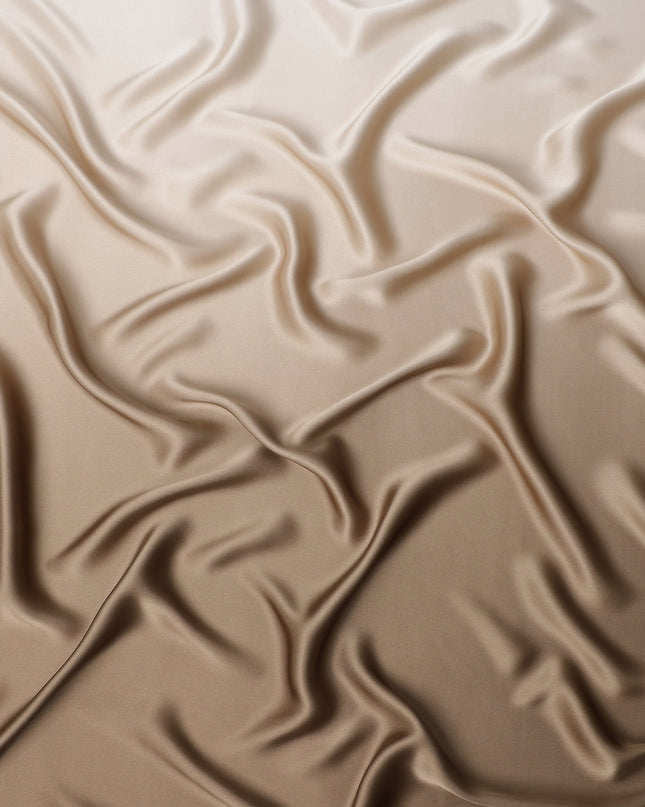 Champagne Beige Pure Silk Satin Fabric 110cm | Chinese Silk