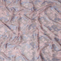 Dusty Pink Batik Silk Chiffon Fabric 110cm
