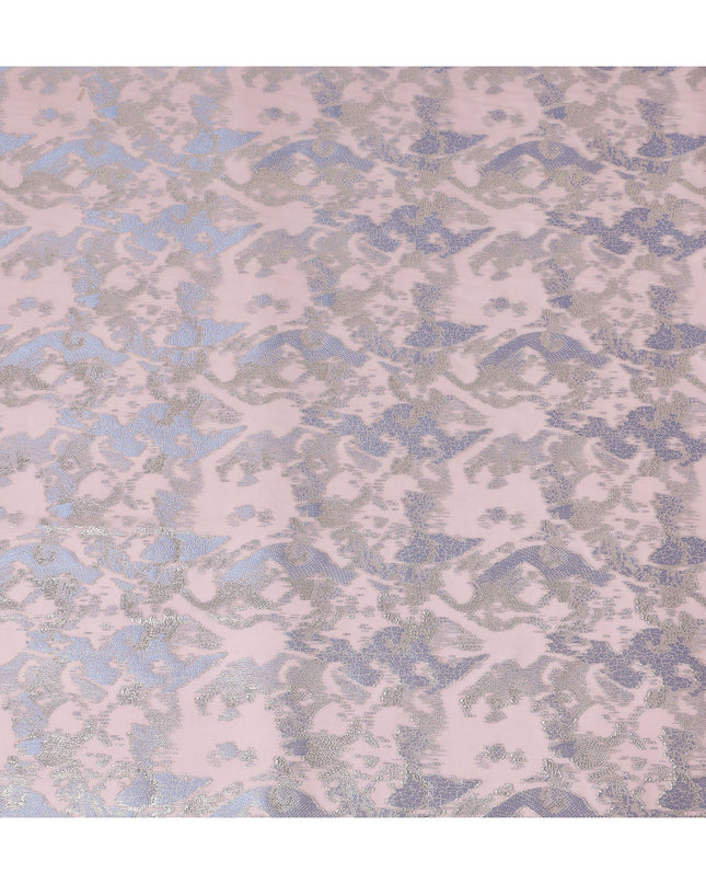 Dusty Pink Batik Silk Chiffon Fabric 110cm
