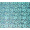 Turquoise Blue Batik Silk Chiffon Fabric 110cm