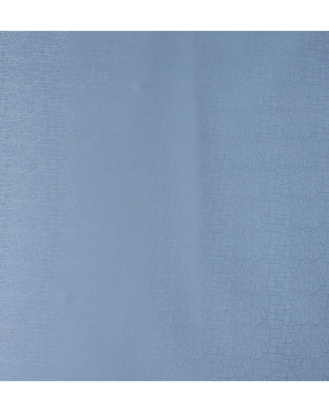 Powder Blue Crack Design Silk Satin 110cm Korea