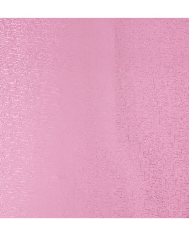 Candy Pink Crack Design Silk Satin 110cm Korea