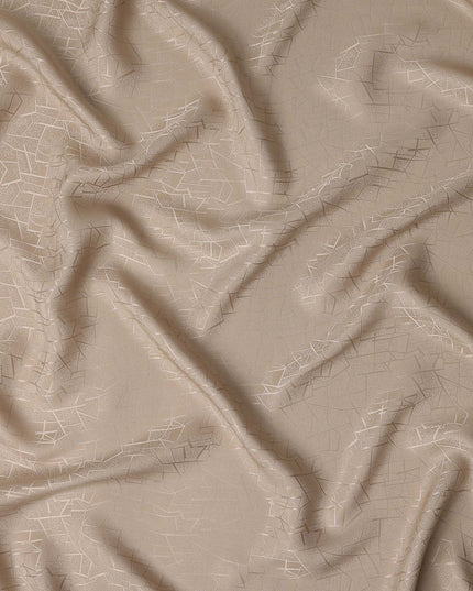 Champagne Beige Crack Silk Satin 110cm Korea