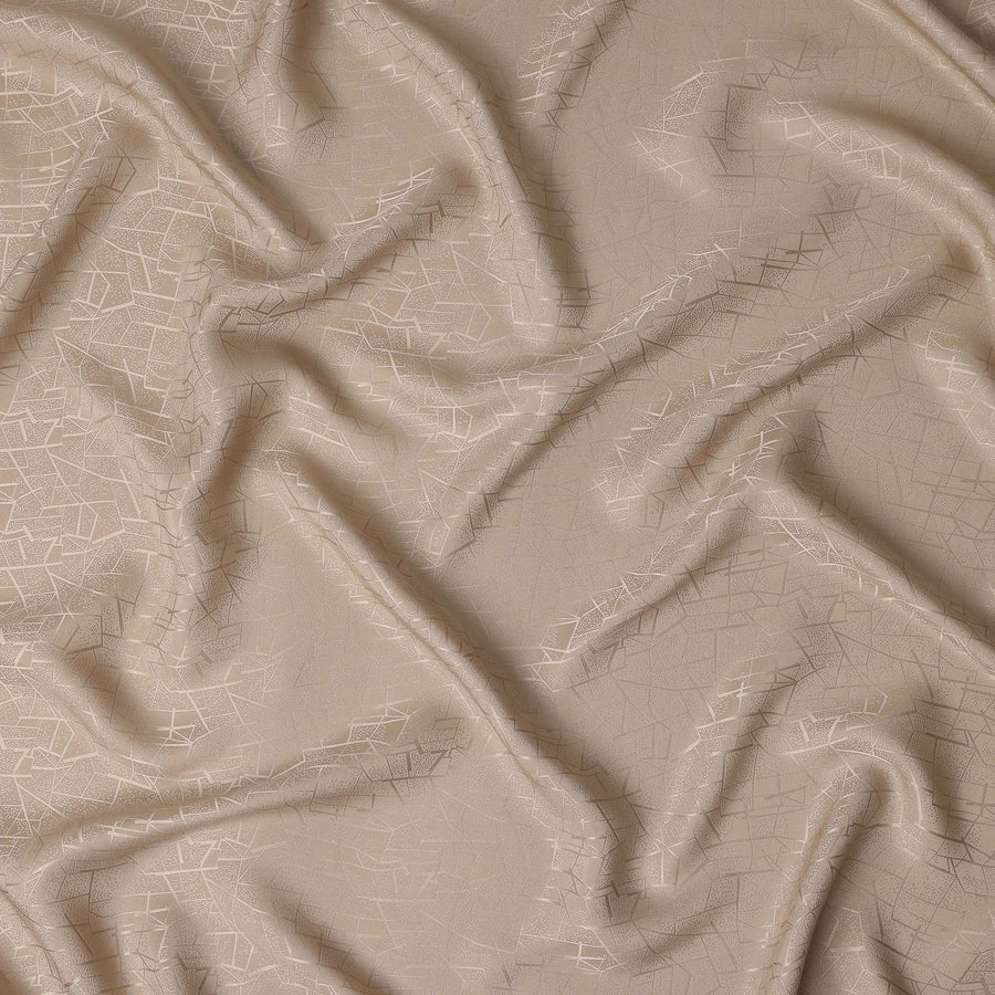 Champagne Beige Crack Silk Satin 110cm Korea
