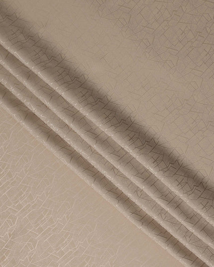 Champagne Beige Crack Silk Satin 110cm Korea