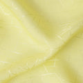 Pale Yellow Crack Design Silk Satin 110cm Korea