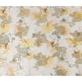 Ivory Peach Cream Floral Pure Silk Chiffon 140cm