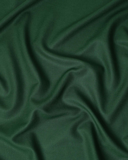 Forest Green Linen Yarn Dyed Fabric Japan 140cm