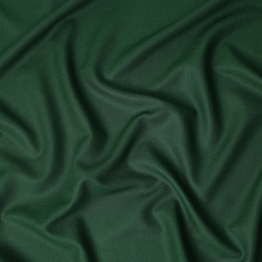 Forest Green Linen Yarn Dyed Fabric Japan 140cm