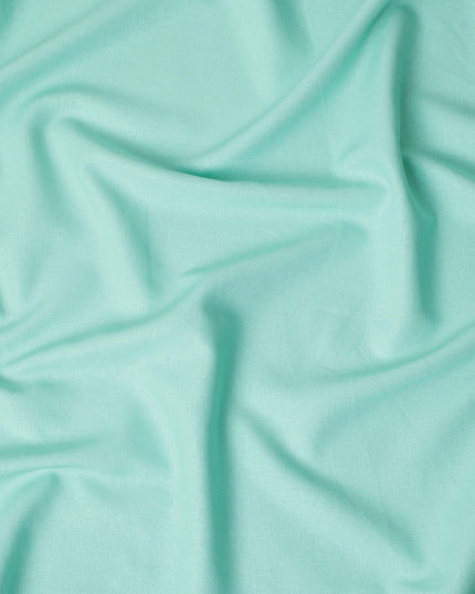 Mint Green Linen Yarn Dyed Fabric Japan 140cm