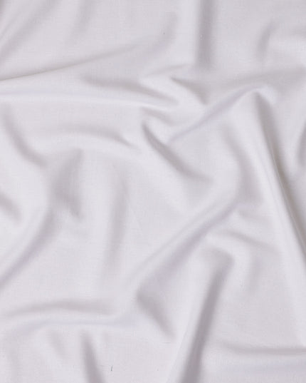 White Linen Yarn Dyed Fabric Japan 140cm