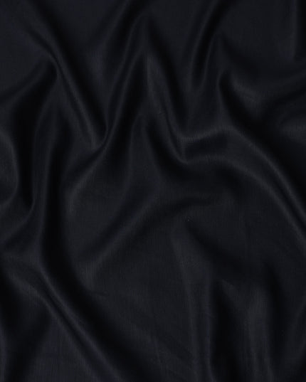 Black Linen Yarn Dyed Fabric Japan 140cm