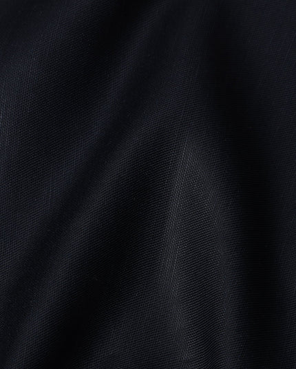 Black Linen Yarn Dyed Fabric Japan 140cm