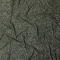 Olive Green Silk Georgette Sequin Fabric 110cm