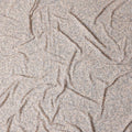 Taupe Beige Silk Georgette Sequin Fabric 110cm