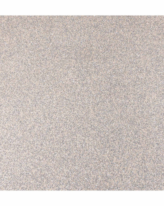 Taupe Beige Silk Georgette Sequin Fabric 110cm