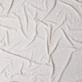Alabaster White Silk Georgette Sequin Fabric 110cm