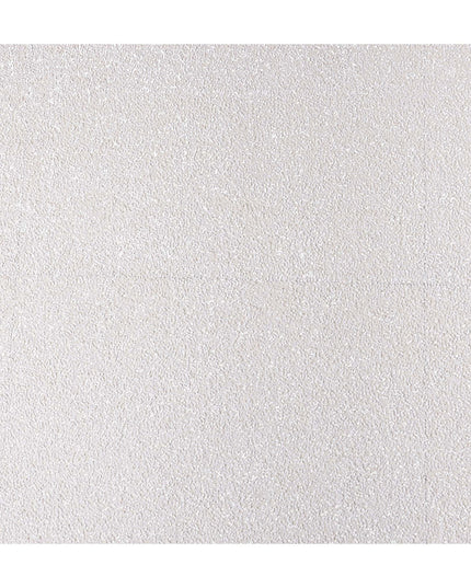 Alabaster White Silk Georgette Sequin Fabric 110cm