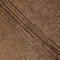 Copper Tweed Multicolor Silk Georgette Sequin Fabric 110cm