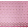 Pink Floral Swiss Cotton Voile Sudanese Thobe