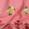 Pink Bouquet Swiss Cotton Voile Sudanese Thobe