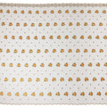 White Bouquet Swiss Cotton Voile Sudanese Thobe