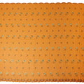 Orange Floral Swiss Cotton Voile Sudanese Thobe