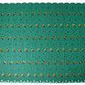 Green Floral Swiss Cotton Voile Sudanese Thobe