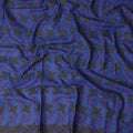 Blue Checkered Swiss Cotton Voile Sudanese Thobe