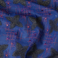 Blue Checkered Swiss Cotton Voile Sudanese Thobe