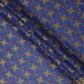 Blue Checkered Swiss Cotton Voile Sudanese Thobe