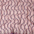 Blush Pink Embroidered Floral Swiss Cotton Voile 140cm