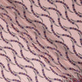 Blush Pink Embroidered Floral Swiss Cotton Voile 140cm
