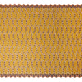 Amber Mustard Embroidered Floral Swiss Cotton Voile 140cm