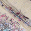 Beige Bouquet Swiss Cotton Voile Sudanese Thobe