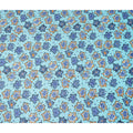 Sky Blue and Cobalt Swiss Voile Sudanese Thobe Fabric
