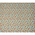 Sky Blue and Amber Swiss Voile Sudanese Thobe Fabric