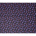 Charcoal and Violet Purple Swiss Voile Sudanese Thobe Fabric