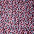Blush Pink and Teal Swiss Voile Sudanese Thobe Fabric