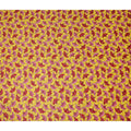 Golden Yellow and Rose Pink Swiss Voile Sudanese Thobe Fabri