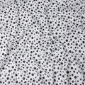 White Polka Dot Swiss Cotton Voile Sudanese Thobe