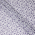 White Polka Dot Swiss Cotton Voile Sudanese Thobe
