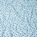 White Polka Dot Swiss Cotton Voile Sudanese Thobe