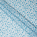 White Polka Dot Swiss Cotton Voile Sudanese Thobe
