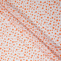 White Polka Dot Swiss Cotton Voile Sudanese Thobe