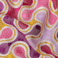 Blush Pink and Amber Swiss Voile Sudanese Thobe Fabric