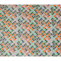 Sage Green and Coral Swiss Voile Sudanese Thobe Fabric