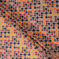 Rust Red and Amber Swiss Voile Sudanese Thobe Fabric