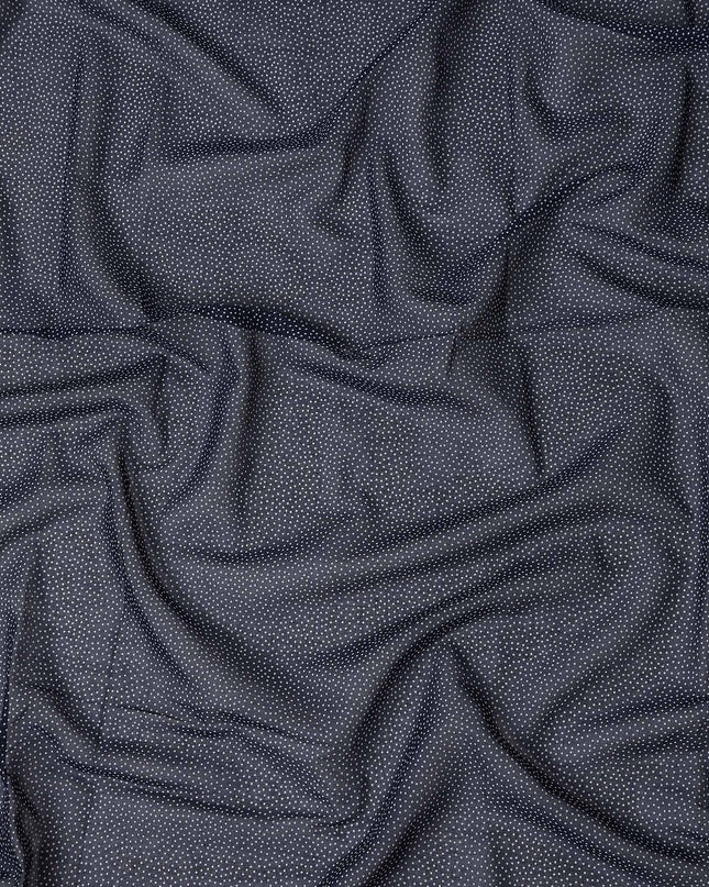 Slate Grey Swiss Cotton Voile Thobe Fabric 140cm